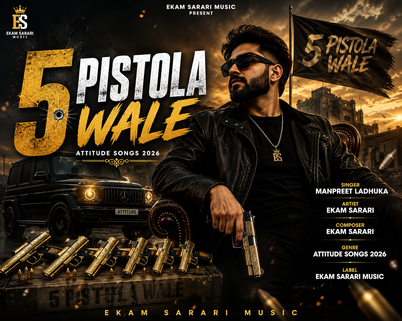 5 Pistola Wale  Ekam Sarari 